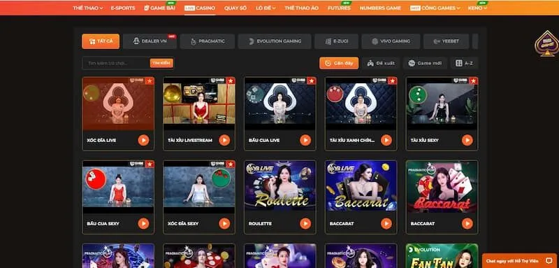 Bí quyết chơi game casino tại SV88