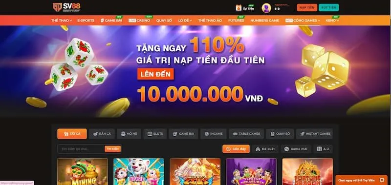 Đôi điều cần biết về cổng game Sv88